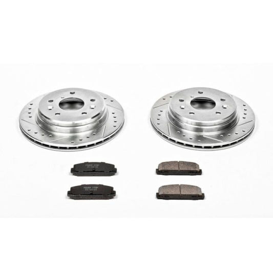 Power Stop 86-91 Mazda RX-7 Rear Z23 Evolution Sport Brake Kit