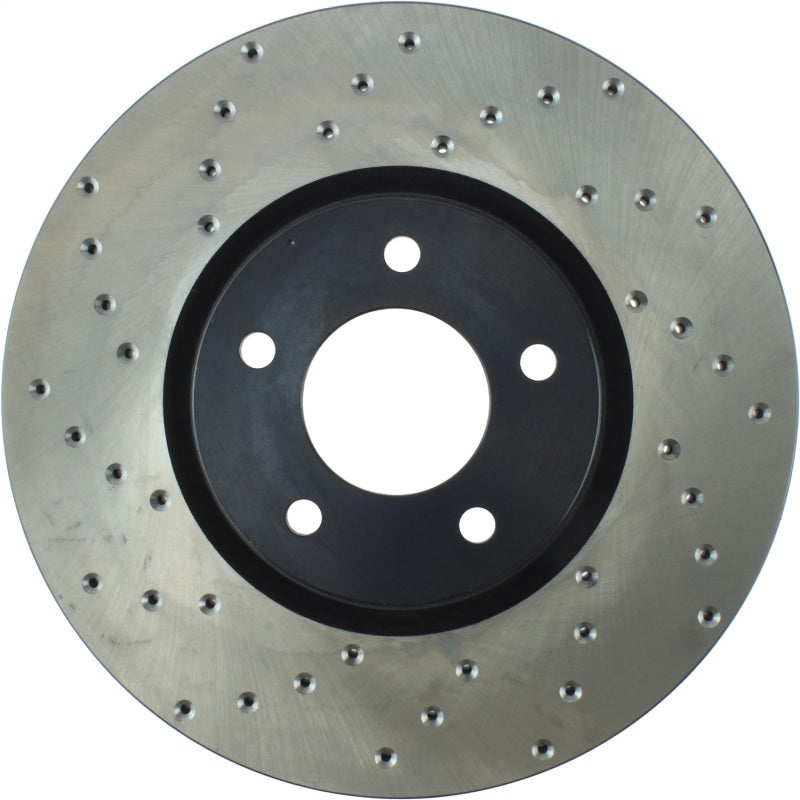 StopTech 2007-2013 Mazda 3 2.3L Cryo Drilled Right Front Brake Rotor