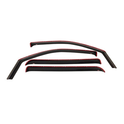 Westin 02-06 Cadillac/Chevy/GMC Escalade ESV/EXT/Avalanche Wade In-Channel Wind Deflector 4pc -Smoke
