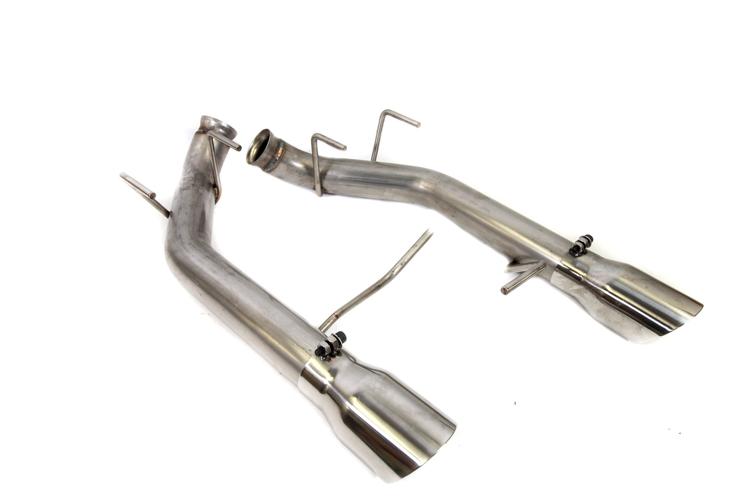 PLM - 3.0" Dual Axle Back Exhaust Pipe Kit Mustang 2011 - 2014 V8 GT