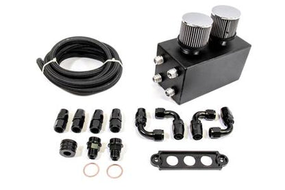 PLM - Power Driven Universal Oil Catch Can Kit ( Breather Tank )