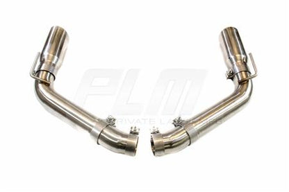 PLM - Axle Back Exhaust Muffler Delete - Chevy Camaro V8 2010 - 2015 Stainless Steel