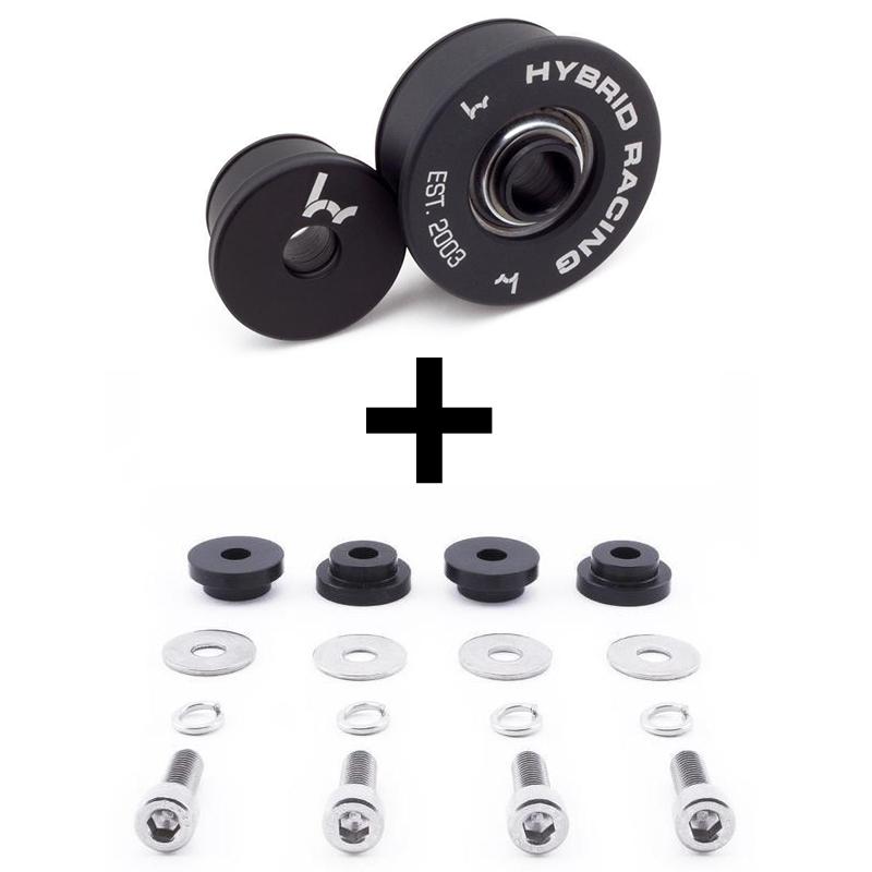 Hybrid Racing - Shifter Cable Bushing & Base Bushing Combo (12-15 Civic)