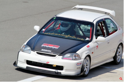 Seibon - 1996 - 1998 Honda Civic OEM Carbon Fiber Hood