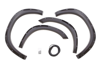 Lund 02-08 Dodge Ram 1500 RX-Rivet Style Textured Elite Series Fender Flares - Black (4 Pc.)