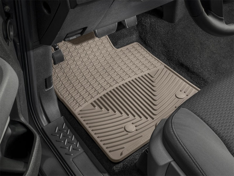 WeatherTech 04-08 Ford F150 Ext Cab Front Rubber Mats - Tan