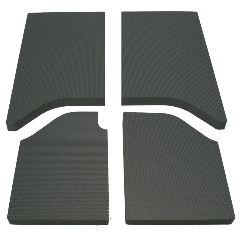 DEI 11-18 Jeep Wrangler JK 2-Door Boom Mat Headliner - 4 Piece - Black