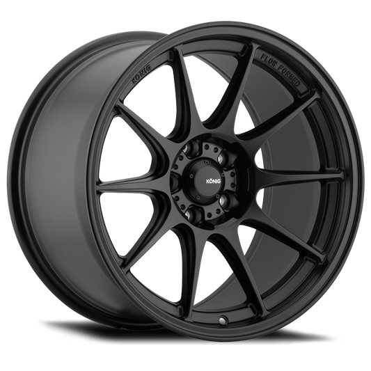 Konig Dekagram 19x9.5A 5x114.3 ET25 Semi-Matte Black