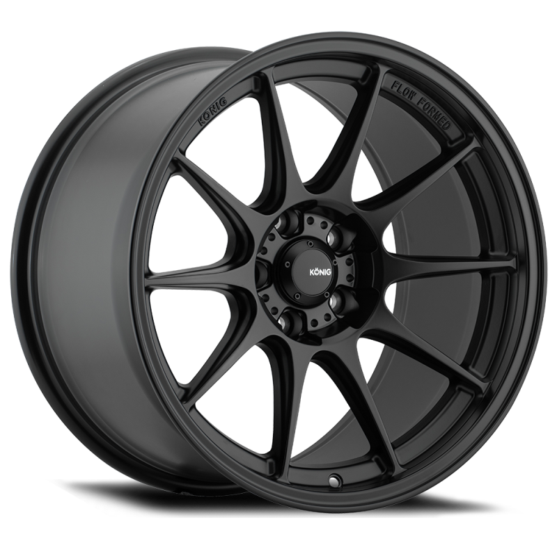 Konig Dekagram 17x8 5x100 ET40 Semi-Matte Black