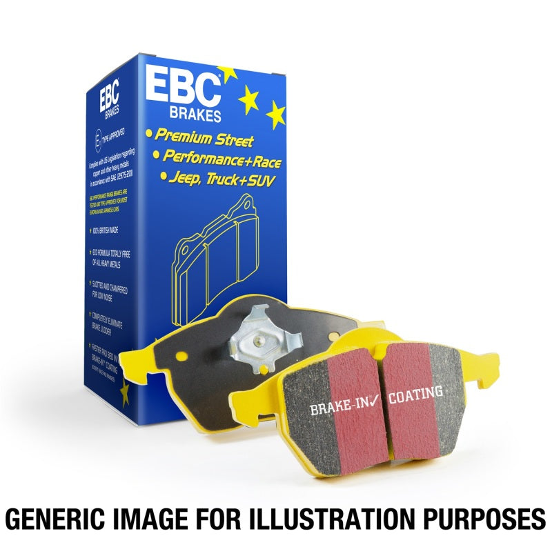 EBC 2019+ Mercedes-Benz A220 Sedan (V177) 2.0L Turbo Yellowstuff Rear Brake Pads