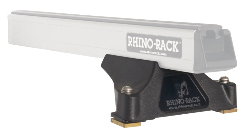 Rhino-Rack 03-10 Porsche Cayenne 955/957 4 Door SUV Heavy Duty RLTP 2 Bar Roof Rack - Black