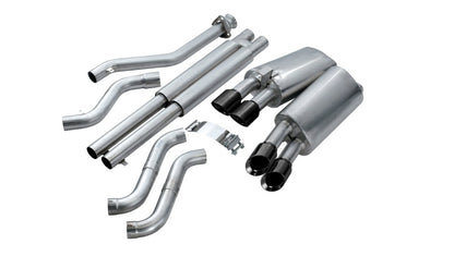 Corsa 1992-1995 Chevrolet Corvette C4 5.7L V8 LT1 Sport Cat-Back Exhaust w/ Twin 3.5in Black Tips