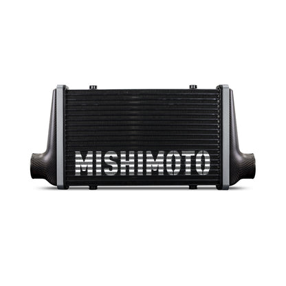 Mishimoto Universal Carbon Fiber Intercooler - Matte Tanks - 525mm Silver Core - C-Flow - P V-Band