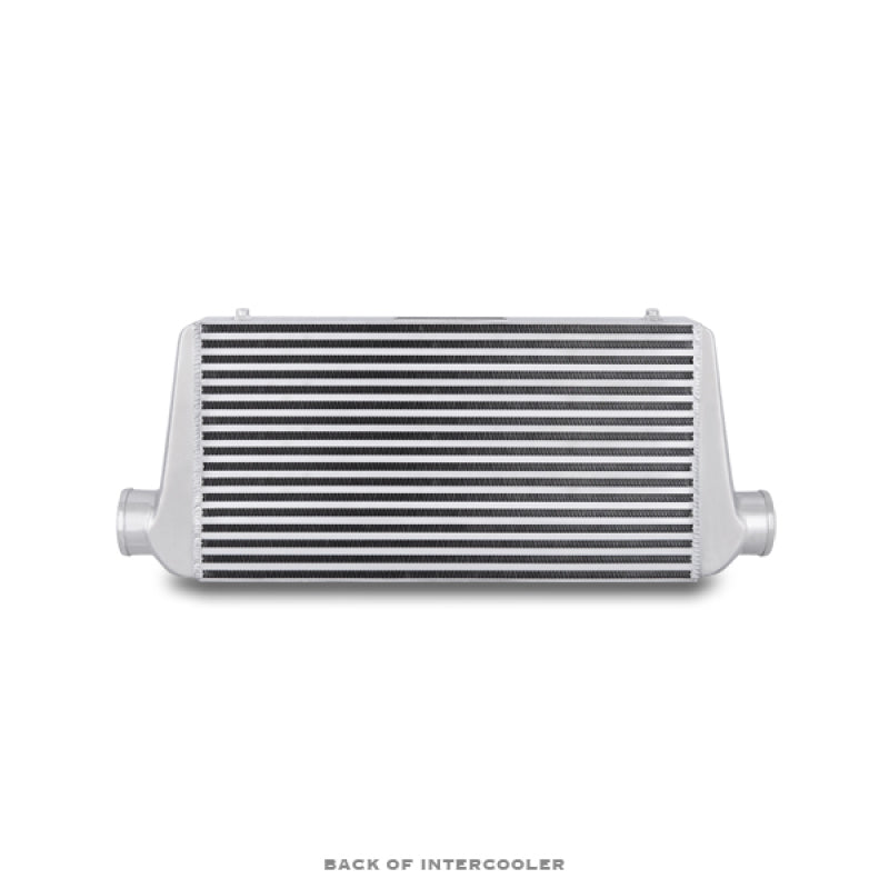 Mishimoto - Universal Silver R Line Intercooler Overall Size: 31x12x4 Core Size: 24x12x4 Inlet / Outle