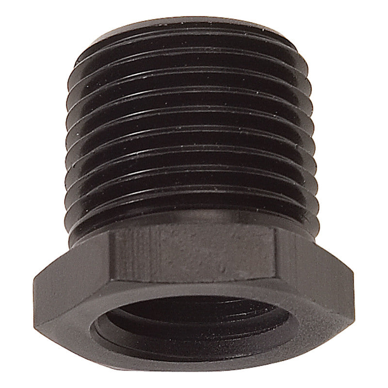 Russell Performance 3/8in Male to 1/4in Female Pipe Bushing Reducer (Black)