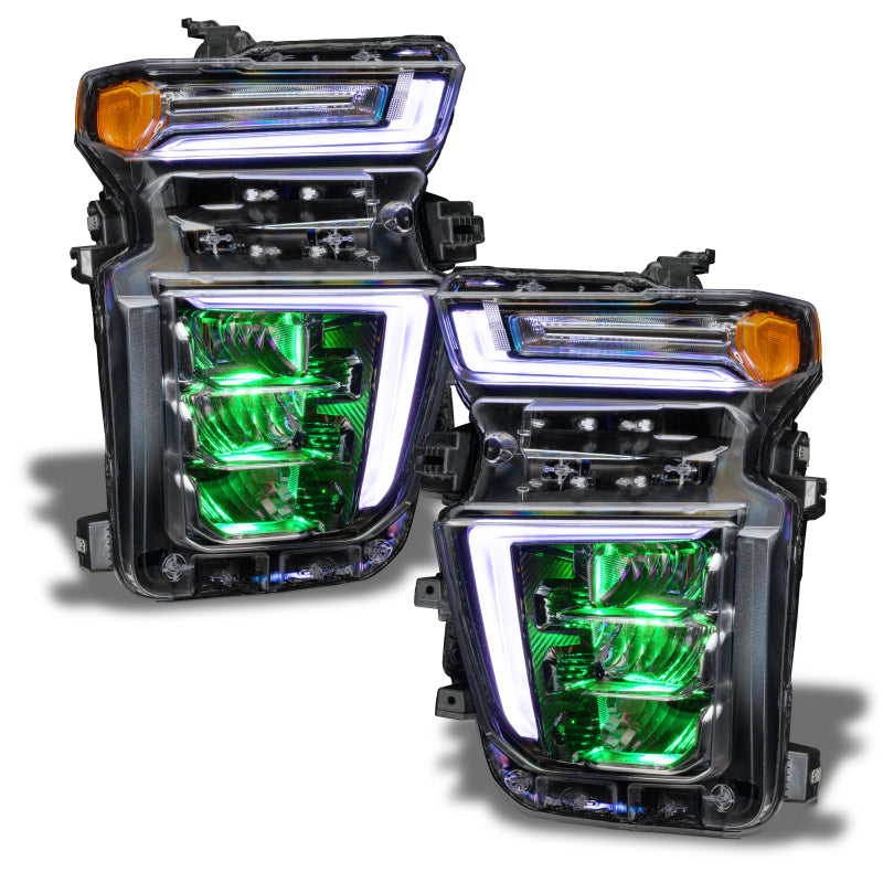 Oracle 20-21 Chevy Silverado HD 2500RGB Headlight Demon Eye Kit - w/o Controller