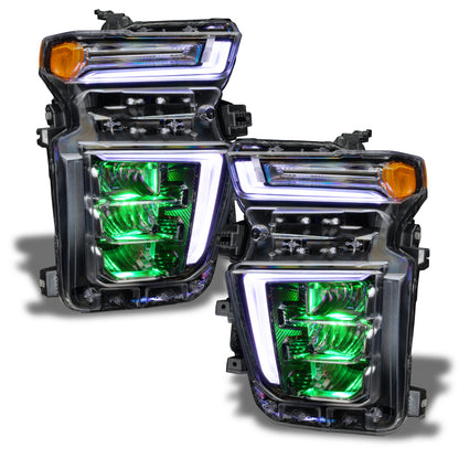 Oracle 20-21 Chevy Silverado HD 2500RGB Headlight Demon Eye Kit - w/o Controller