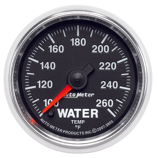 Autometer GS 100-260 degree Electronic Water Temperature Gauge