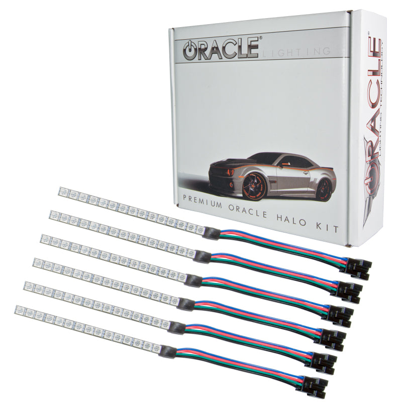 Oracle 15-17 Ford Mustang V6/GT/Shelby DRL w/ Halo Kit - ColorSHIFT w/ Simple Controller