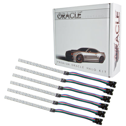 Oracle 15-17 Ford Mustang V6/GT/Shelby DRL  w/ Halo Kit - ColorSHIFT w/o Controller
