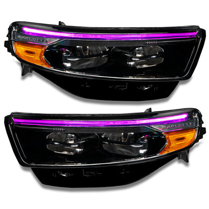 Oracle 20-22 Ford Explorer Dynamic RGB Headlight DRL Kit - ColorSHIFT - w/ RF Controller