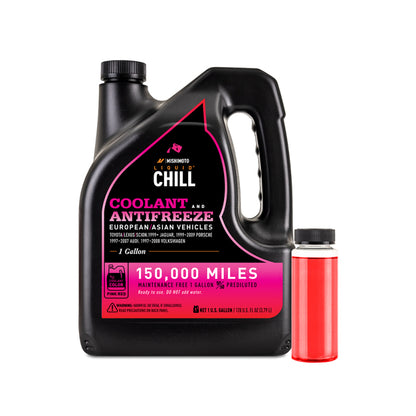 Mishimoto Liquid Chill EG Coolant, European/Asian Vehicles, Pink/Red