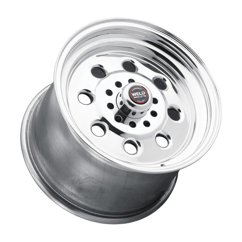 Weld Draglite 15x10 / 5x5 BP / 6.5in. BS Polished Wheel - Non-Beadlock