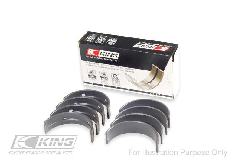 King Ford Ecoboost 2.7L V6 (Size 0.05) Main Bearing Set