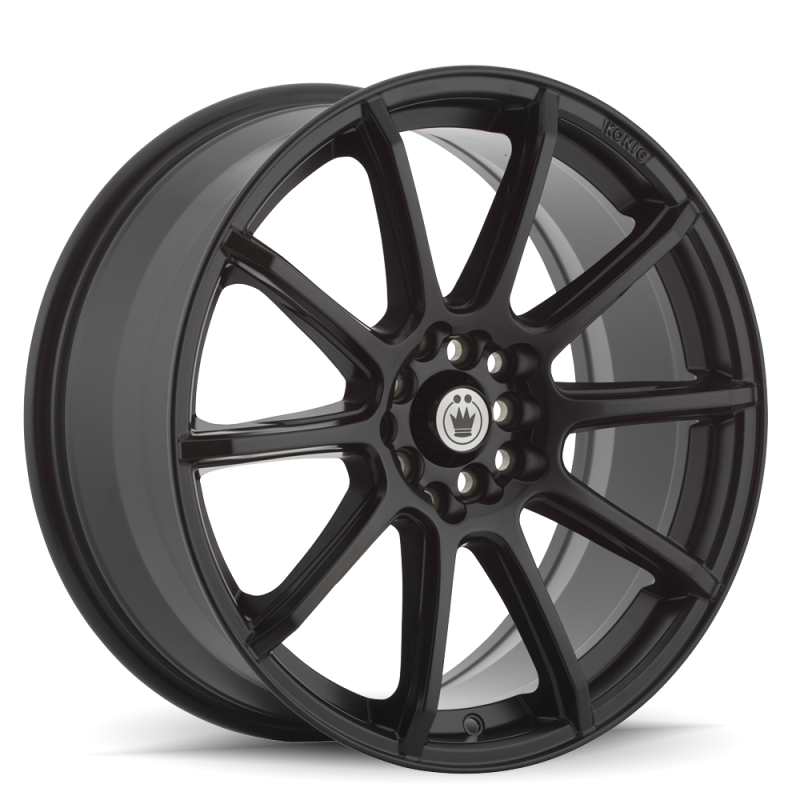 Konig Control 16x7 5x108 / 5x114.3 ET40 Matte Black