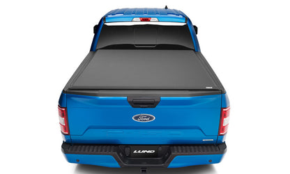 Lund 04-18 Ford F-150 (6.5ft. Bed) Genesis Elite Roll Up Tonneau Cover - Black