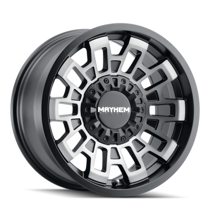 Mayhem 8113 Cortex 20x10 / 5x127 BP / -19mm Offset / 87.1mm Hub Matte Black w/ Dark Tint Wheel