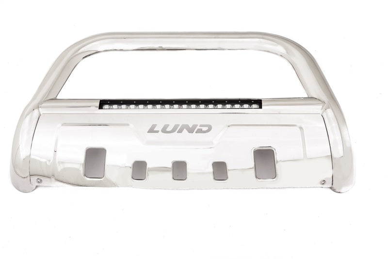 Lund 04-18 Ford F-150 (Excl. Heritage) Bull Bar w/Light & Wiring - Polished