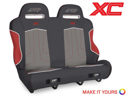 PRP Polaris RZR XP4 1000/XP4 Turbo/XP4 Turbo S XC Rear Suspension Bench Seat