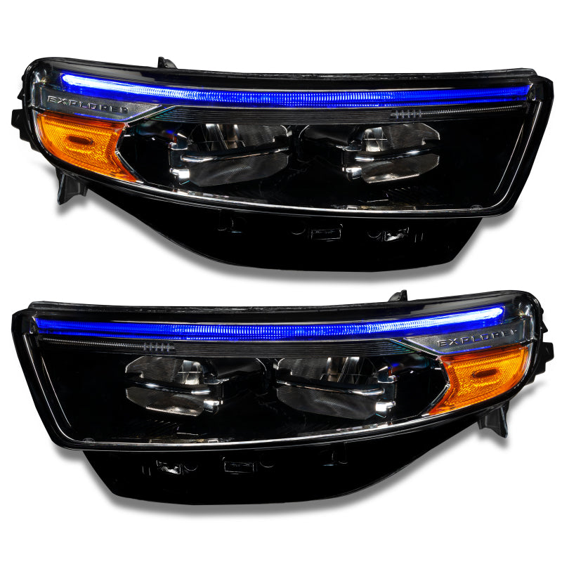 Oracle 20-22 Ford Explorer Dynamic RGB Headlight DRL Kit - - w/ 2.0 Controller