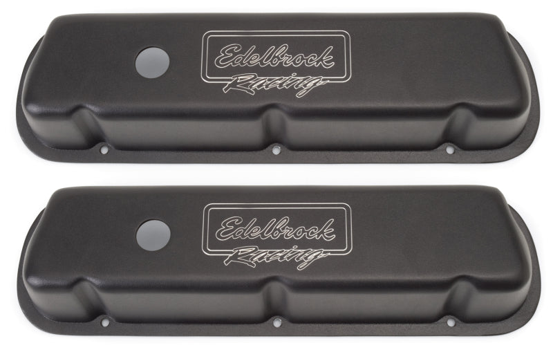 Edelbrock Valve Cover Victor Series Ford 289-302-351W CI V8 Low Black