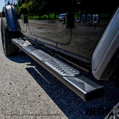 Westin 2020 Jeep Gladiator R5 Nerf Step Bars - Black