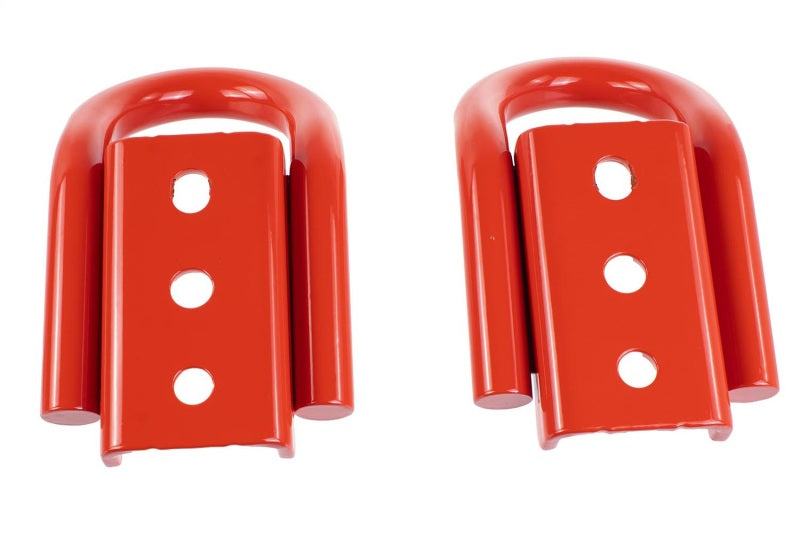 Ford Racing 21-23 Bronco Rear Tow Hook Pair - Red