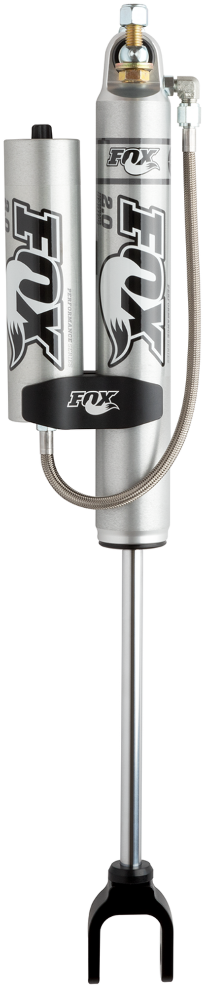 Fox 11+ Chevy HD 2.0 Performance Series 9.4in. Smooth Body Remote Res. Front Shock / 7-9in. Lift