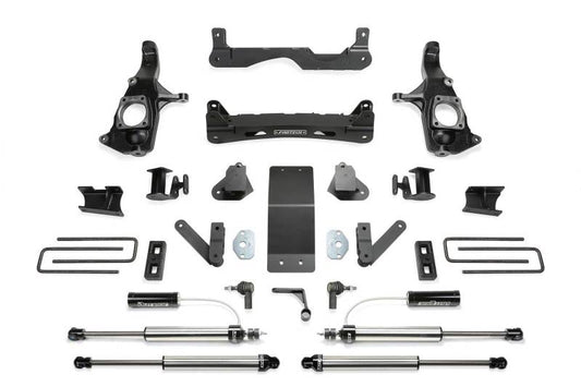 Fabtech 11-19 GM 2500HD 2WD/4WD 4in Basic Sys w/Dlss Resi Shks