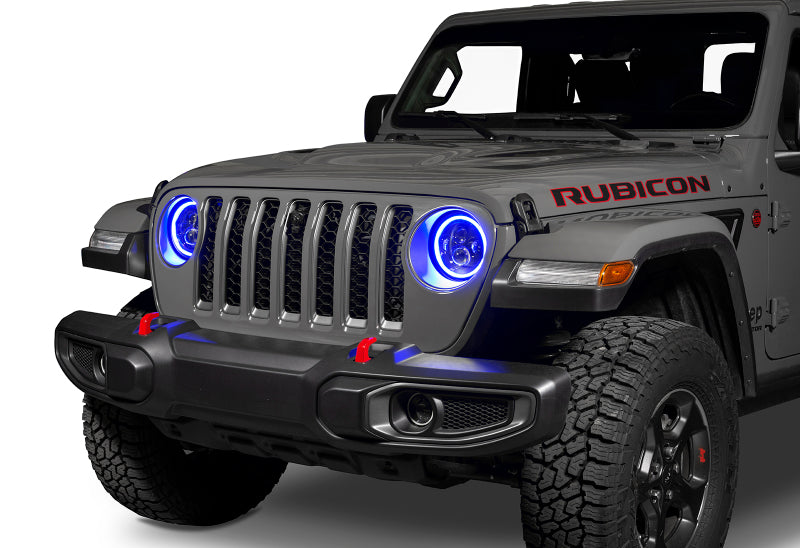 Oracle Jeep Wrangler JL/Gladiator JT 7in. High Powered LED Headlights (Pair) - Dynamic
