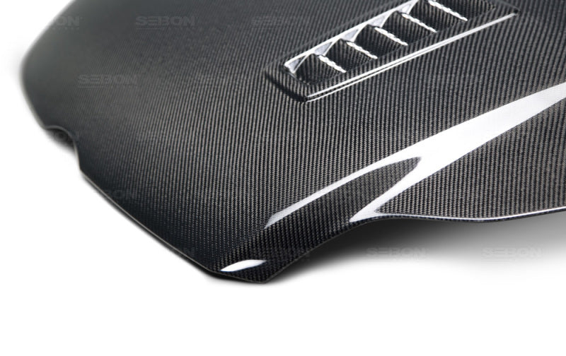 Seibon 12-13 Ford Focus RS-Style Carbon Fiber Hood