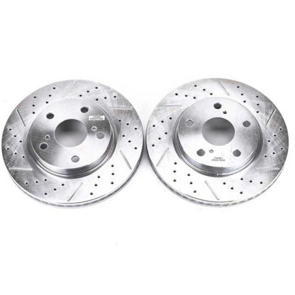 Power Stop 10-12 Lexus HS250h Front Evolution Drilled & Slotted Rotors - Pair