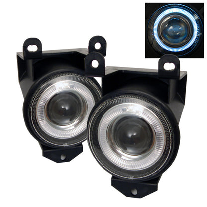 Spyder Chevy Silverado 1500/2500 99-02 Projector Headlights CCFL Halo LED Black Smoke FL-P-GD99-HL