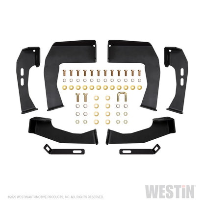 Westin 99-13 Chevy/GMC Silverado/Sierra 1500 Ext Cab HDX Nerf Step Bars - Textured Black