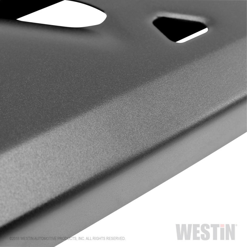 Westin 2019 Chevrolet Silverado/Sierra 1500 Crew Cab Thrasher Running Boards - Textured Black