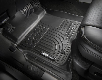 Husky Liners 07-13 GM Escalade ESV/Avalanche/Suburban WeatherBeater Black Front/2nd Row Floor Liners