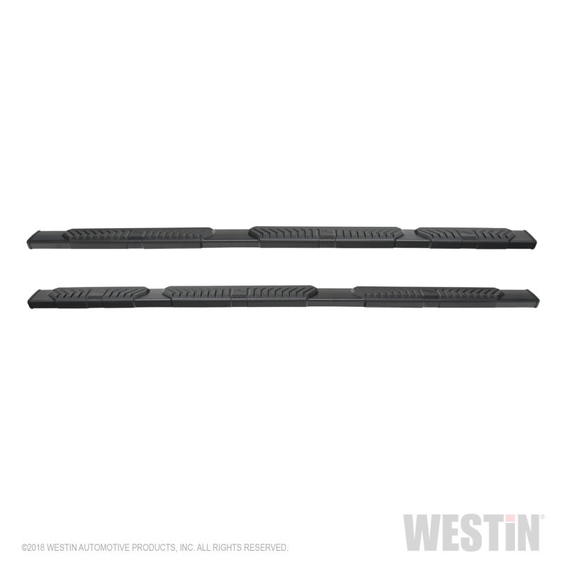 Westin 19-21 Dodge/Ram 1500 Crew Cab (5.5ft Bed) Wheel to Wheel Nerf Step Bars - Black