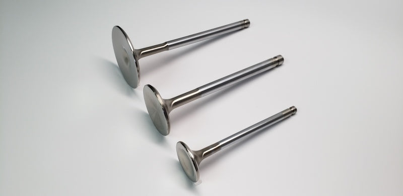 Ferrea Chevy SB 1.6in 11/32 4.960in 0.25in 14 Deg Flo +.050 Comp Plus Exhaust Valve - Set of 8