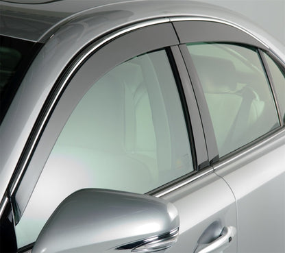 AVS 2018 Nissan Rogue Ventvisor Low Profile Window Deflectors 4pc - Chrome