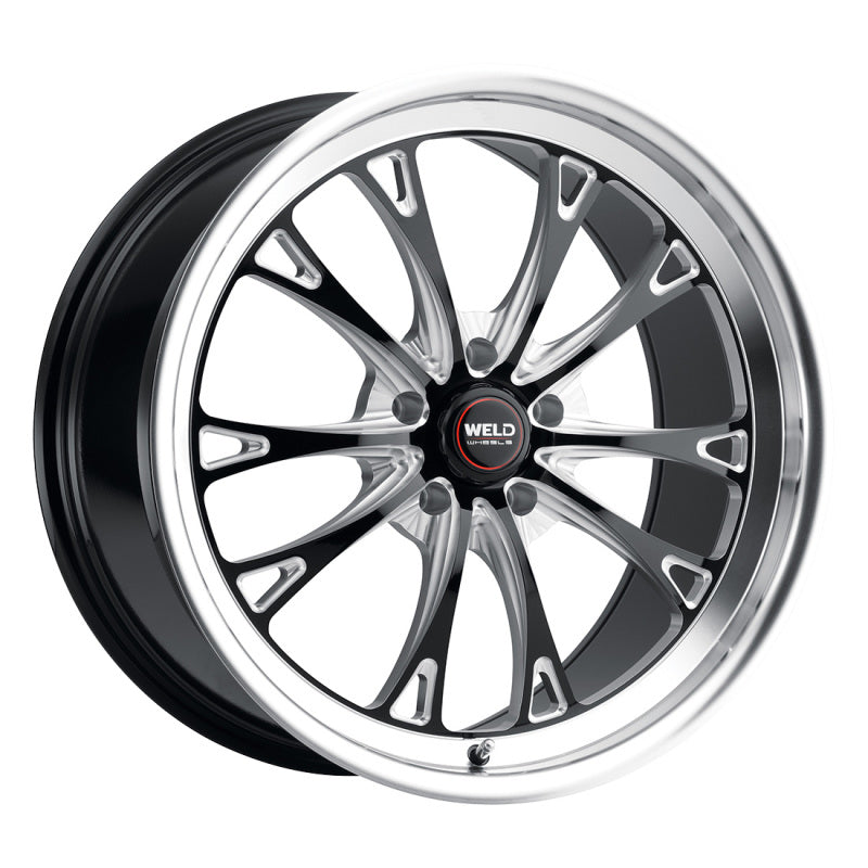 Weld S157 20X10.5 Belmont Drag 5X127 ET38 BS7.25 Gloss Black MIL Dia 71.5